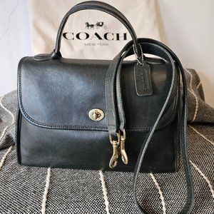 Rare Vintage Coach Crosby Bag Green コーチ Coach Vintage - Macdougal Zip Crossbody 4130 in Bottle Green